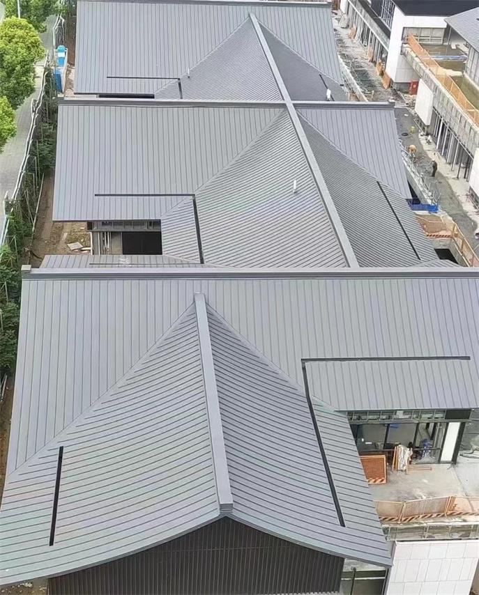 铝镁锰板施工案例