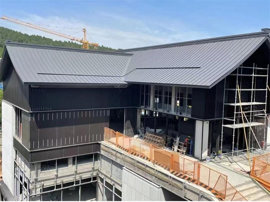 铝镁锰板施工案例