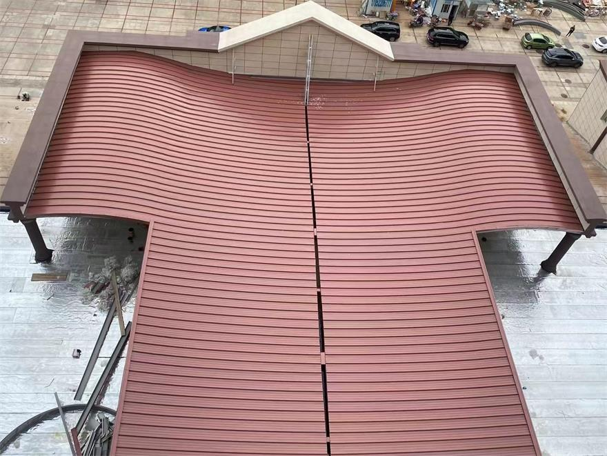 铝镁锰板施工案例