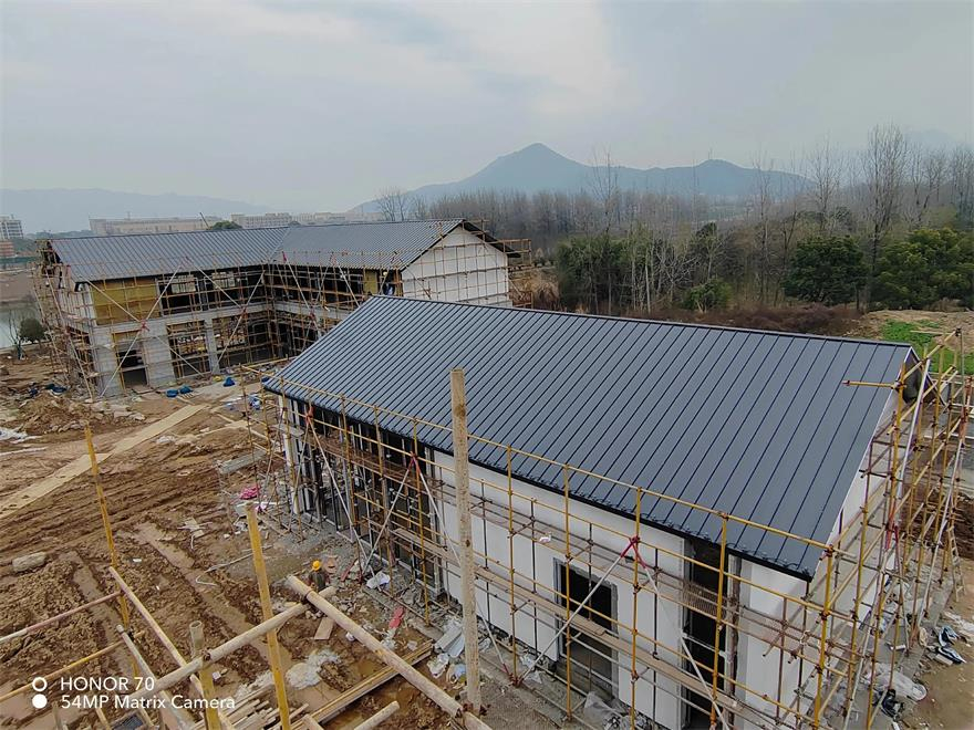 铝镁锰板施工案例
